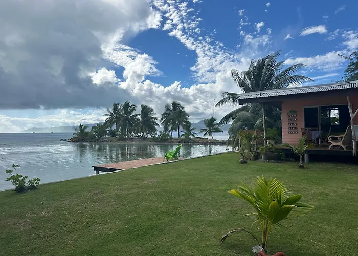 Bungalow chez Josi, bord de mer privé