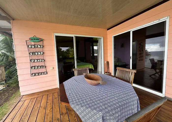Bungalow chez Josi, bord de mer privé