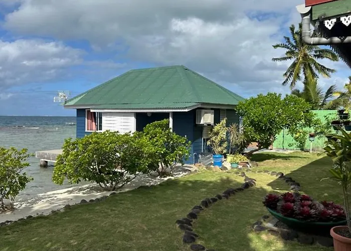 2 bungalows - Bord de mer privé