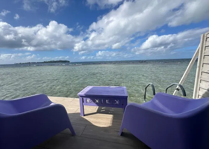 2 bungalows - Bord de mer privé