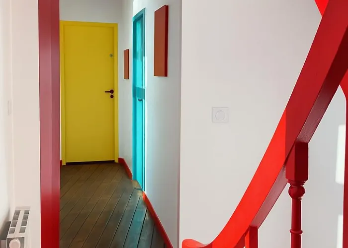 Chambre privée turquoise - Maison partagée
